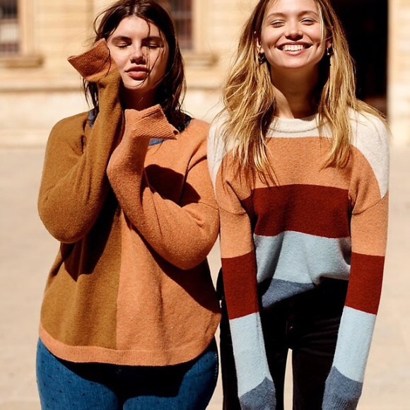 Crofton Striped Pullover Sweater in Coziest Yarn - Picture 2 of 8